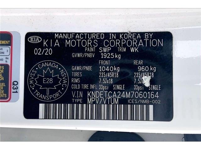 2021 Kia Seltos SX Turbo (Stk: TCR94311) in Sherwood Park - Image 30 of 30