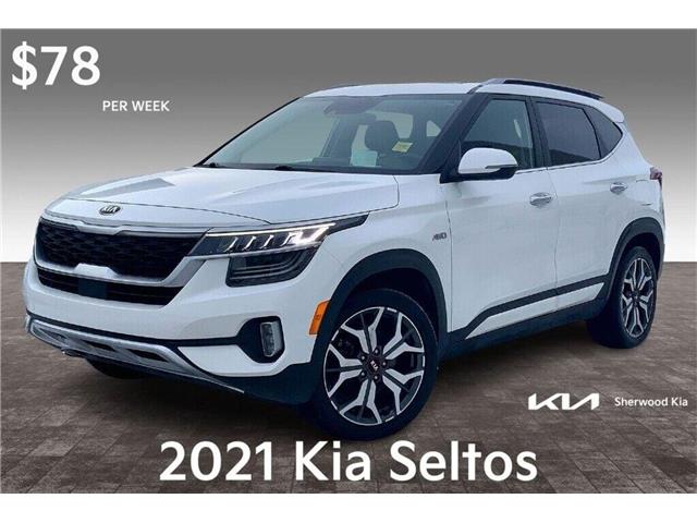 2021 Kia Seltos SX Turbo (Stk: TCR94311) in Sherwood Park - Image 1 of 30