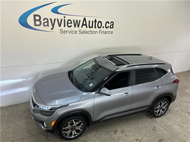2023 Kia Seltos SX Turbo w/Black Interior (Stk: 43312J) in Belleville - Image 1 of 28