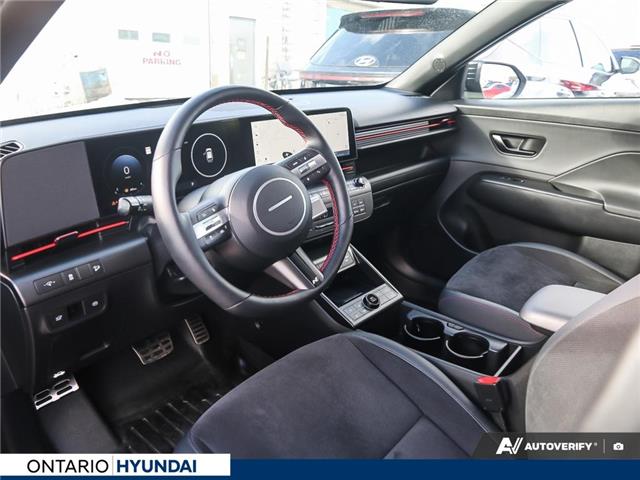 2025 Hyundai Kona 1.6T N Line Ultimate w/Two-Tone Roof (Stk: 7-1387A) in Whitby - Image 11 of 27
