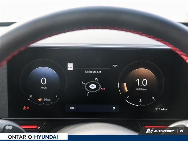 2025 Hyundai Kona 1.6T N Line Ultimate w/Two-Tone Roof (Stk: 7-1387A) in Whitby - Image 13 of 27