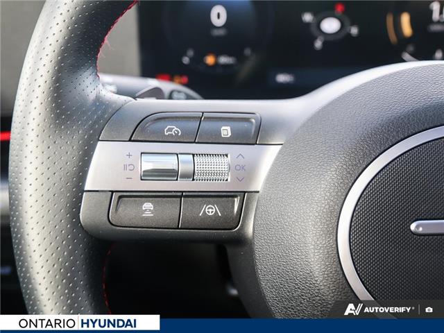 2025 Hyundai Kona 1.6T N Line Ultimate w/Two-Tone Roof (Stk: 7-1387A) in Whitby - Image 16 of 27