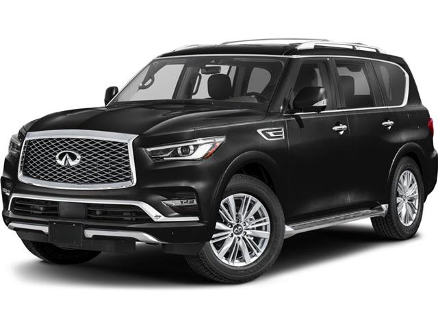 2024 Infiniti QX80 LUXE 8 Passenger Black with 84,877km at $46,499