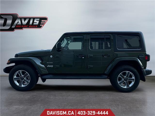 2021 Jeep Wrangler Unlimited Sahara (Stk: 301644) in Lethbridge - Image 2 of 15