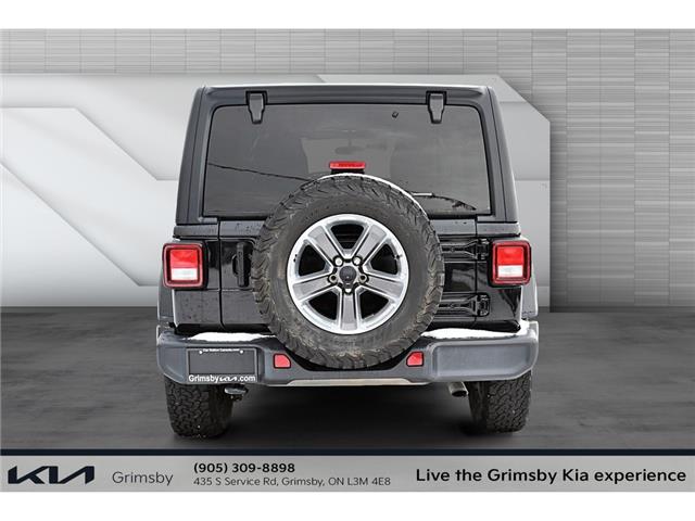 2021 Jeep Wrangler Unlimited Sahara 4x4 | CLEAN CAR FAX | FREEDOM TOP (Stk: U3038) in Grimsby - Image 5 of 19