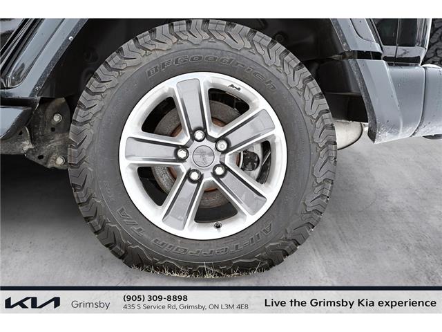 2021 Jeep Wrangler Unlimited Sahara 4x4 | CLEAN CAR FAX | FREEDOM TOP (Stk: U3038) in Grimsby - Image 7 of 19