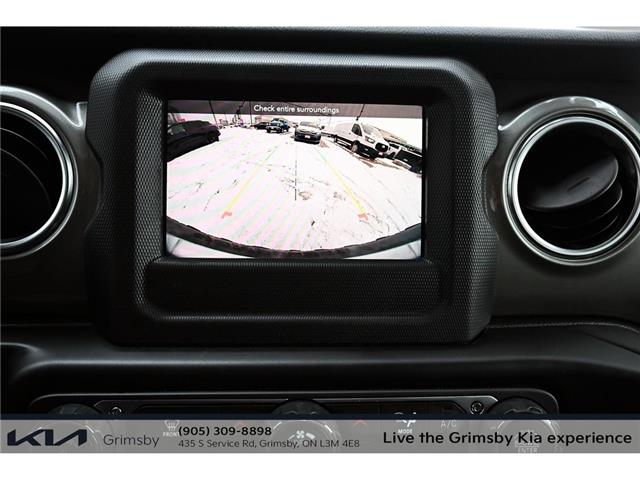 2021 Jeep Wrangler Unlimited Sahara 4x4 | CLEAN CAR FAX | FREEDOM TOP (Stk: U3038) in Grimsby - Image 18 of 19