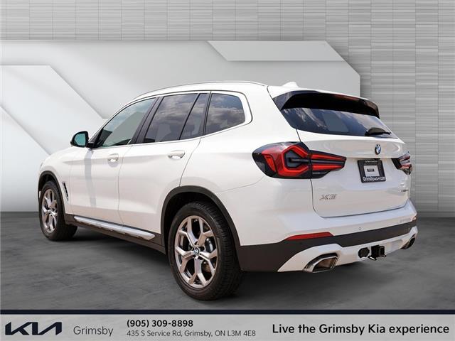 2022 BMW X3 Sports Activity Vehicle  | AWD | NAVI | LEATHER (Stk: U3121) in Grimsby - Image 4 of 16