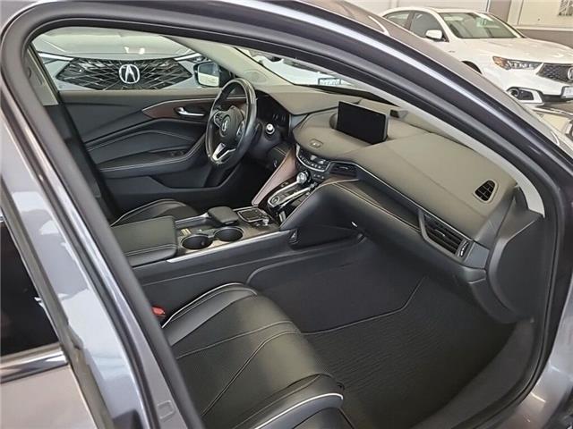 2021 Acura TLX Plat Elite SH-AWD New Brakes (TOP LINE MODEL!!!) (Stk: L3345) in Aurora - Image 12 of 27