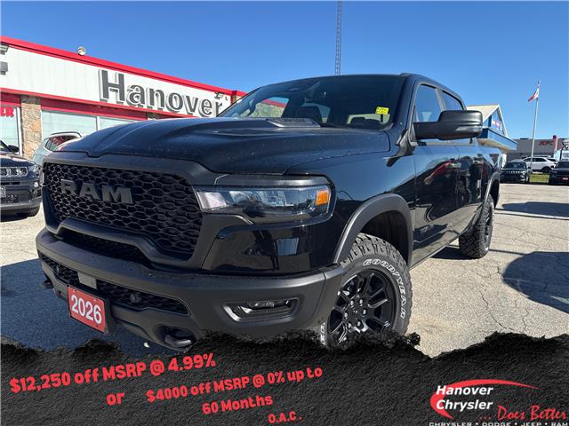 2026 RAM 1500 Rebel (Stk: 26-009) in Hanover - Image 1 of 21