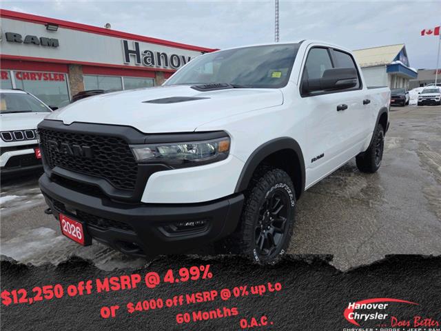 2026 RAM 1500 Rebel (Stk: 26-027) in Hanover - Image 1 of 14
