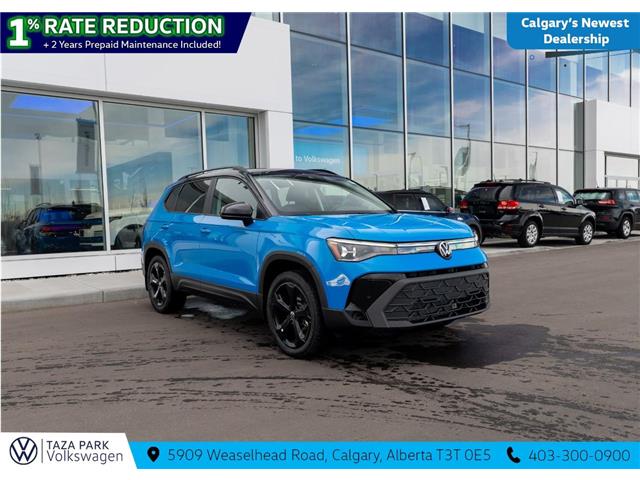 2026 Volkswagen Taos Comfortline Black Edition (Stk: TT-063) in Calgary - Image 3 of 25