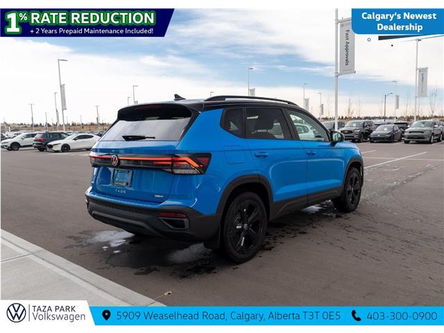 2026 Volkswagen Taos Comfortline Black Edition (Stk: TT-063) in Calgary - Image 5 of 25