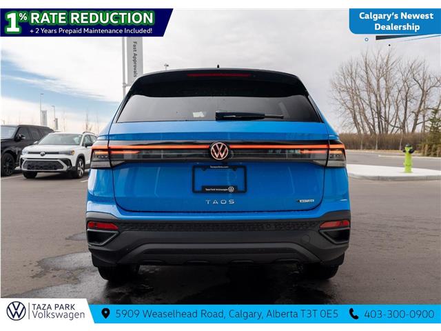 2026 Volkswagen Taos Comfortline Black Edition (Stk: TT-063) in Calgary - Image 6 of 25