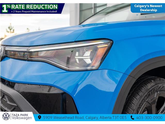 2026 Volkswagen Taos Comfortline Black Edition (Stk: TT-063) in Calgary - Image 11 of 25
