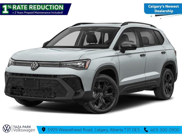 2026 Volkswagen Taos Comfortline Black Edition (Stk: TT-138) in Calgary - Image 1 of 12