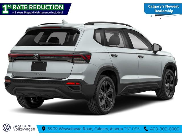 2026 Volkswagen Taos Comfortline Black Edition (Stk: TT-138) in Calgary - Image 2 of 12