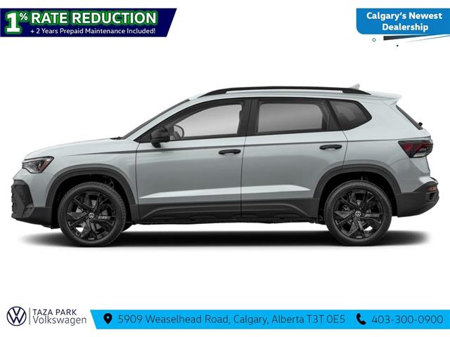 2026 Volkswagen Taos Comfortline Black Edition (Stk: TT-138) in Calgary - Image 3 of 12