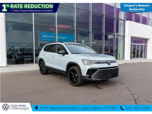 2026 Volkswagen Taos Comfortline Black Edition (Stk: TT-009) in Calgary - Image 3 of 25