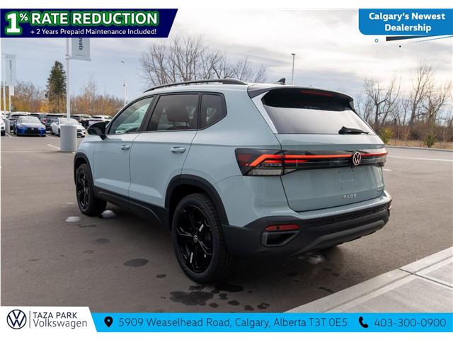 2026 Volkswagen Taos Comfortline Black Edition (Stk: TT-009) in Calgary - Image 7 of 25