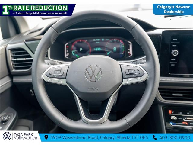 2026 Volkswagen Taos Comfortline Black Edition (Stk: TT-009) in Calgary - Image 17 of 25