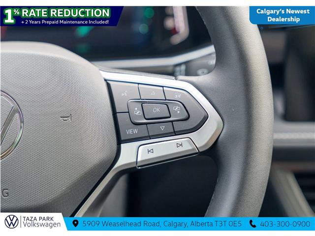 2026 Volkswagen Taos Comfortline Black Edition (Stk: TT-009) in Calgary - Image 18 of 25