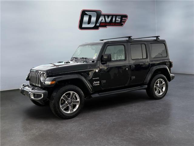 2018 Jeep Wrangler Unlimited Sahara (Stk: 380388) in Claresholm - Image 1 of 15