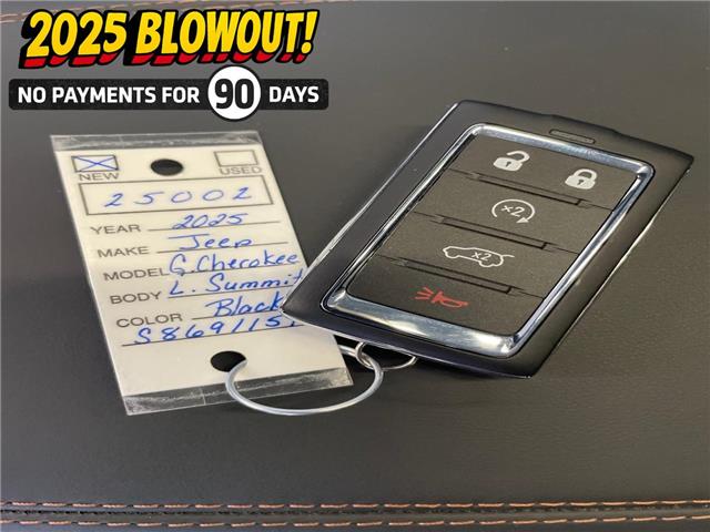 2025 Jeep Grand Cherokee L Summit (Stk: 25002) in Fort Macleod - Image 33 of 33