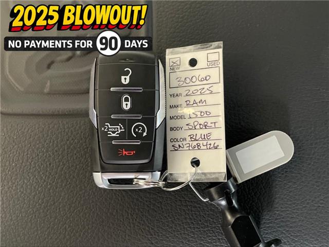 2025 RAM 1500 Sport (Stk: 30060) in Fort Macleod - Image 24 of 24