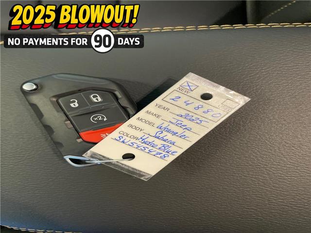 2025 Jeep Wrangler Sahara (Stk: 24880) in Fort Macleod - Image 27 of 27