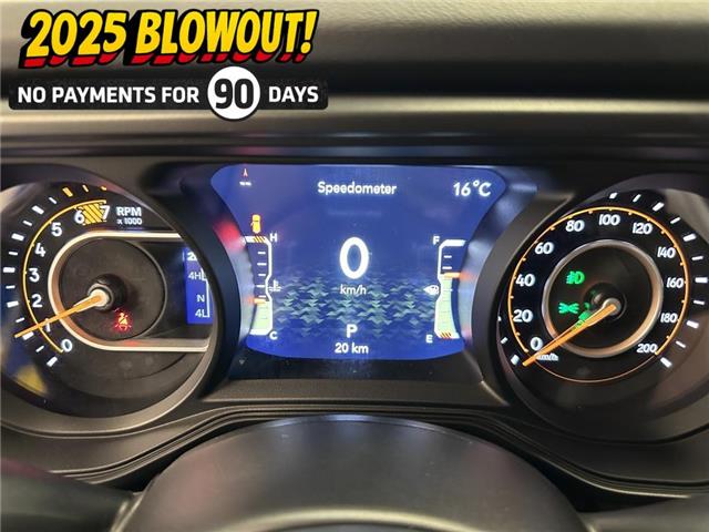 2025 Jeep Wrangler Sahara (Stk: 40206) in Lethbridge - Image 18 of 28