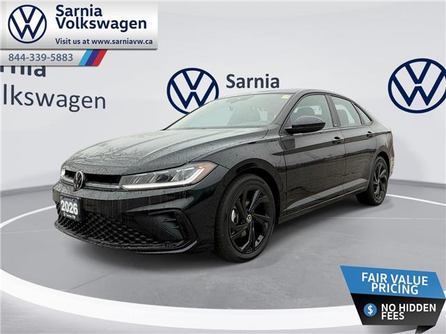 2026 Volkswagen Jetta Comfortline (Stk: V2600) in Sarnia - Image 1 of 25