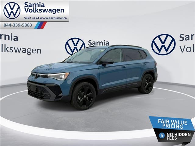 2026 Volkswagen Taos Comfortline Black Edition (Stk: V2608) in Sarnia - Image 4 of 25