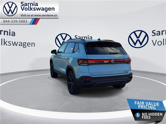 2026 Volkswagen Taos Comfortline Black Edition (Stk: V2633) in Sarnia - Image 6 of 25