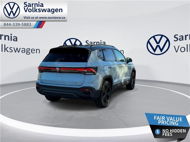 2026 Volkswagen Taos Comfortline Black Edition (Stk: V2633) in Sarnia - Image 7 of 25