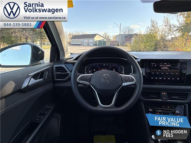 2026 Volkswagen Taos Comfortline Black Edition (Stk: V2633) in Sarnia - Image 14 of 25