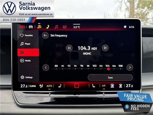 2026 Volkswagen Tiguan Comfortline (Stk: V2639) in Sarnia - Image 16 of 25