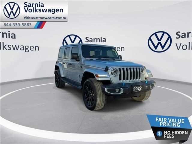 2022 Jeep Wrangler 4xe (PHEV) Sahara (Stk: SVW1372) in Sarnia - Image 3 of 25 2022 Jeep Wrangler 4xe (PHEV) Sahara (Stk: SVW1372) in Sarnia - Image 3 of 25