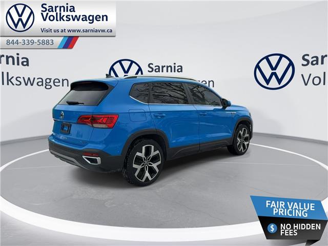 2023 Volkswagen Taos Highline (Stk: VU1625) in Sarnia - Image 8 of 26