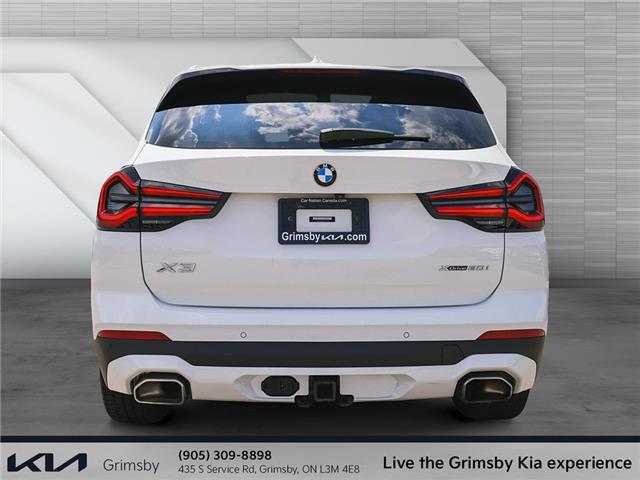 2022 BMW X3 Sports Activity Vehicle  | AWD | NAVI | LEATHER (Stk: U3121) in Grimsby - Image 5 of 16