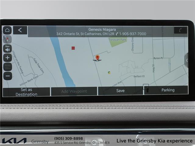 2022 Genesis G70 2.0T Advanced AWD | NAVI | PANO ROOF | RED LEATHER (Stk: U3123) in Grimsby - Image 18 of 19