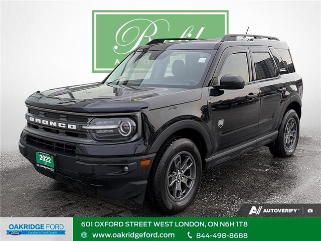 2022 Ford Bronco Sport Big Bend (Stk: U16551) in London - Image 1 of 29