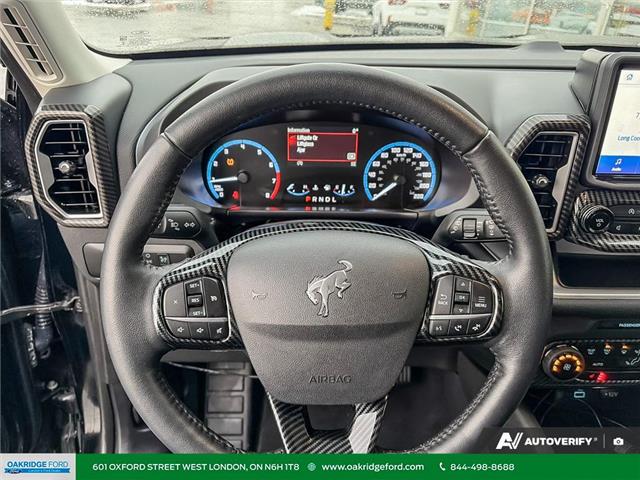 2022 Ford Bronco Sport Big Bend (Stk: U16551) in London - Image 17 of 29