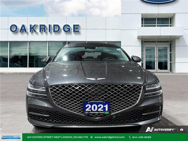 2021 Genesis G80 3.5T Prestige (Stk: U16549) in London - Image 2 of 29