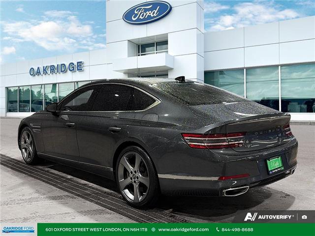2021 Genesis G80 3.5T Prestige (Stk: U16549) in London - Image 4 of 29