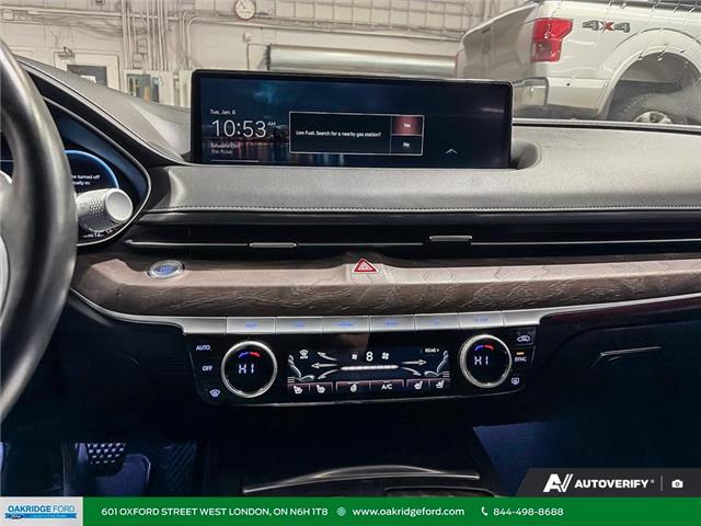 2021 Genesis G80 3.5T Prestige (Stk: U16549) in London - Image 23 of 29