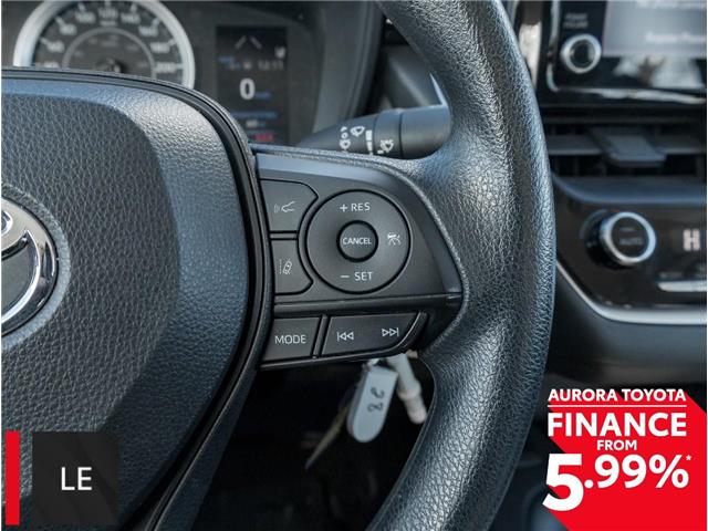 2022 Toyota Corolla LE (Stk: 363231) in Aurora - Image 11 of 23