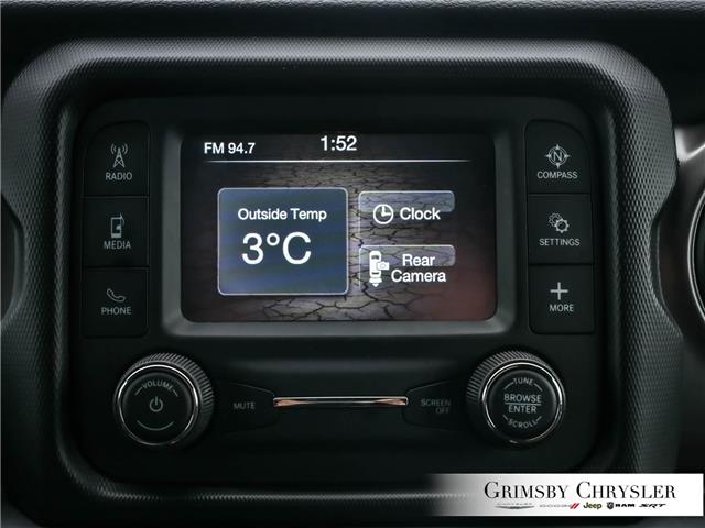 2019 Jeep Wrangler Unlimited Sport (Stk: N26071A) in Grimsby - Image 29 of 30