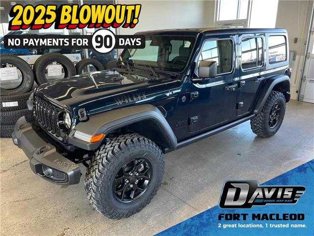 2025 Jeep Wrangler Sport (Stk: 24889) in Fort Macleod - Image 1 of 27