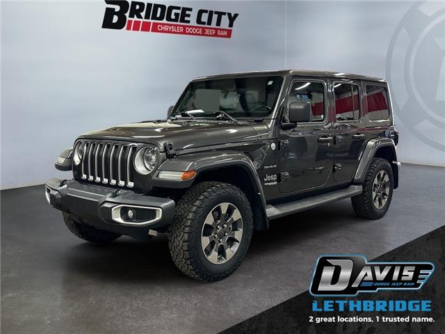 2020 Jeep Wrangler Unlimited Sahara (Stk: 40742) in Lethbridge - Image 1 of 14